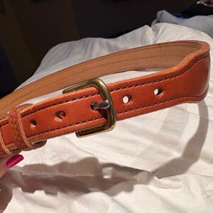 Heavy Duty Men’s Saddle Belt 🤠 Solid Brass Hardware Double Thick Triple Stitched
